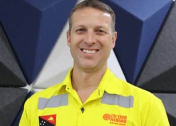 Ben Burger. Image: Ok Tedi Mining