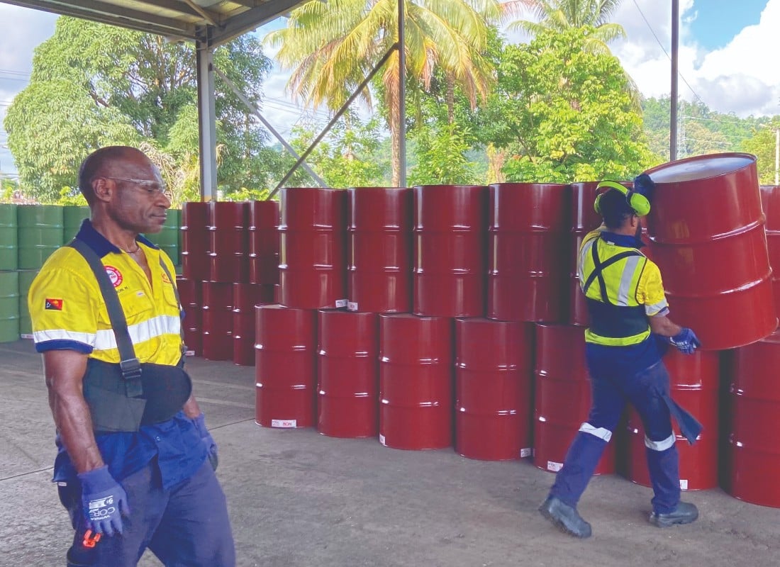 Fueling a nation: NCI's drum supply chain powers remote operations across PNG